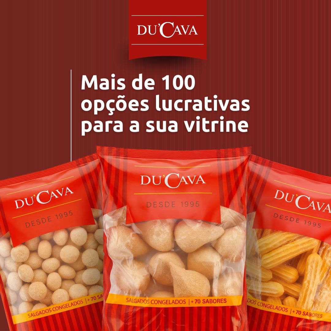 Mais de 100 opções lucrativas para a sua vitrine — pacotes Du'Cava